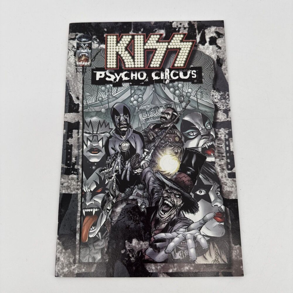 KISS PSYCHO CIRCUS COMIC BOOK 1997 #1